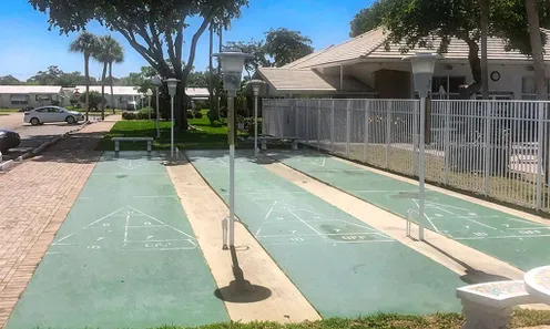 Outdoor Shuffleboard Courts