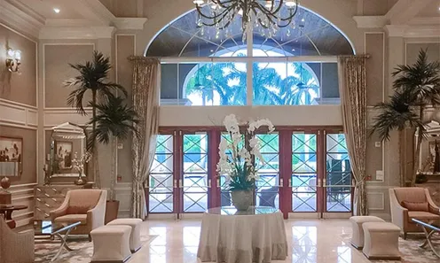 Clubhouse Entrance