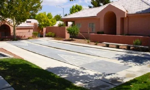 2 Shuffleboard Courts