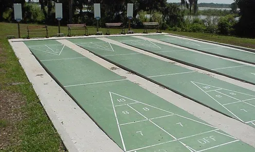 Shuffleboard Court