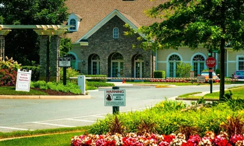 Gated Entrance to Community