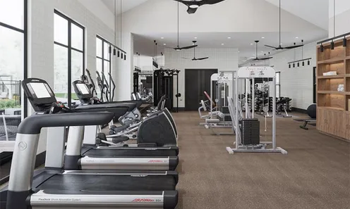 Fitness Center Rendering