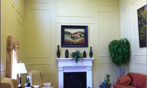 Lounge with Fireplace
