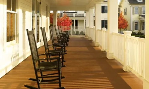 Neighborhood Center Front Porch