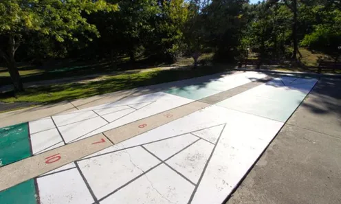 2 Shuffleborad Courts