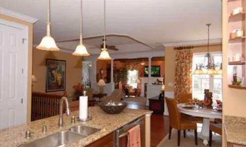Spacious Kitchens