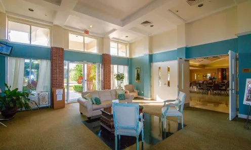 Clubhouse Entrance