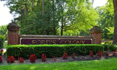 Landscaped Entrance Sign