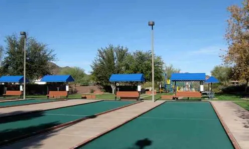 4 Bocce Ball Courts