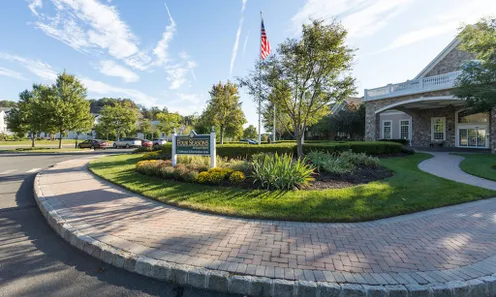 Landscaped Entrance