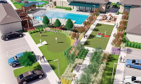 Clubhouse Rendering