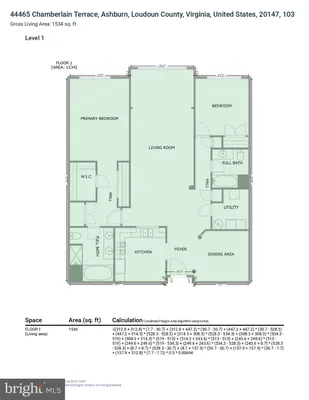 Property Slideshow image 2 of 34 | 44465 chamberlain ter 103, Ashburn, VA, 20147