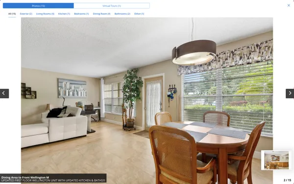 Property Slideshow image 3 of 12 | 106 wellington m # 1, West Palm Beach, FL, 33417