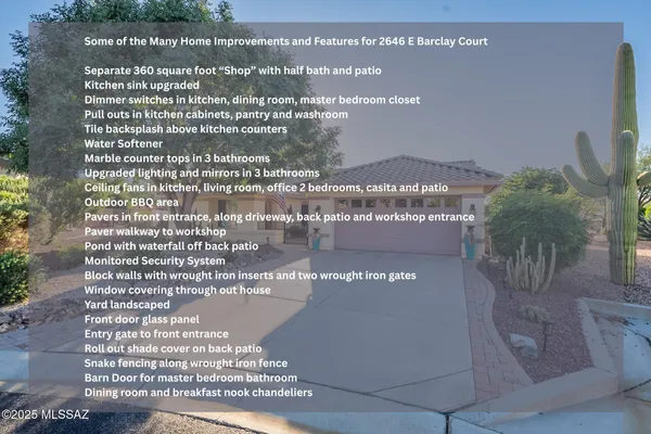 Property Slideshow image 2 of 43 | 2646 e barclay ct, Green Valley, AZ, 85614