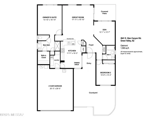 Property Slideshow image 3 of 44 | 2641 e glen canyon rd, Green Valley, AZ, 85614