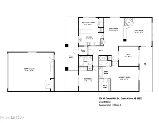 Property Slideshow image 3 of 50 | 736 w desert hills dr, Green Valley, AZ, 85622