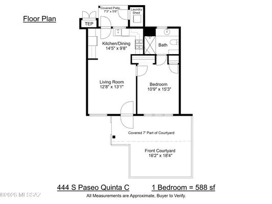 Property Slideshow image 3 of 38 | 444 s paseo quinta c, Green Valley, AZ, 85614