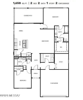 Property Slideshow image 2 of 9 | 862 n astronomer ln, Green Valley, AZ, 85614
