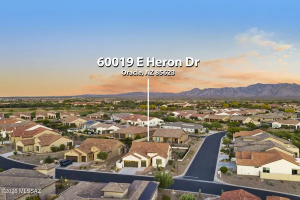 Property Slideshow image 2 of 51 | 60019 e heron dr, Oracle, AZ, 85623