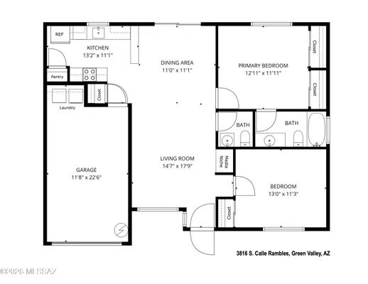 Property Slideshow image 3 of 49 | 3816 s calle rambles, Green Valley, AZ, 85614