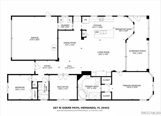 Property Slideshow image 2 of 73 | 657 w doerr path, Hernando, FL, 34442