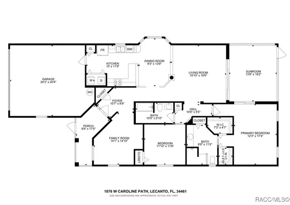 Property Slideshow image 2 of 80 | 1876 w caroline path, Lecanto, FL, 34461
