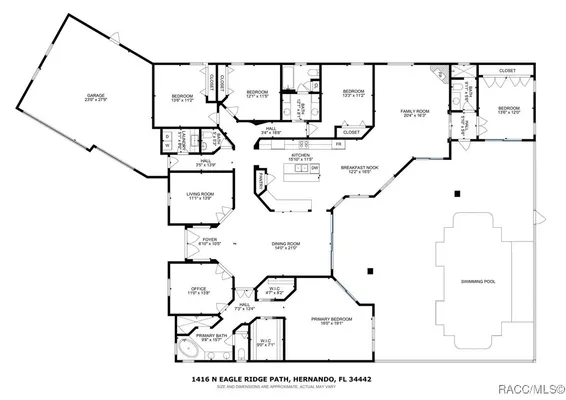 Property Slideshow image 2 of 92 | 1416 n eagle ridge path, Hernando, FL, 34442