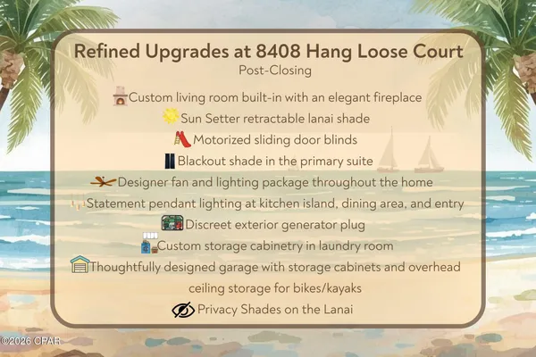 Property Slideshow image 2 of 76 | 8408 hang loose ct, Panama City Beach, FL, 32413