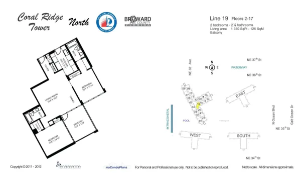 Property Slideshow image 3 of 47 | 3200 ne 36th st 619, Fort Lauderdale, FL, 33308