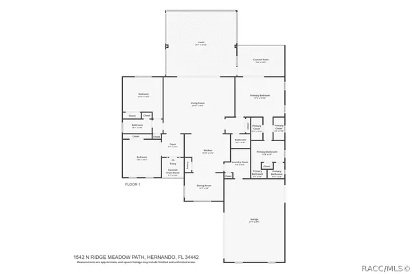 Property Slideshow image 3 of 60 | 1542 n ridge meadow path, Hernando, FL, 34442