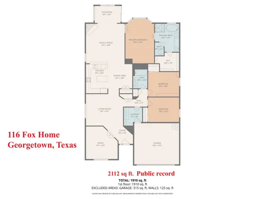 Property Slideshow image 3 of 34 | 116 fox home ln, Georgetown, TX, 78633