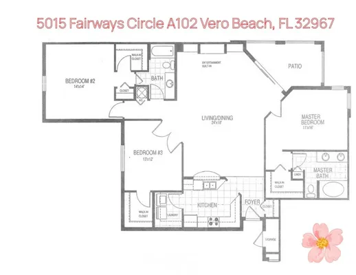 Property Slideshow image 2 of 34 | 5015 fairways cir a102, Vero Beach, FL, 32967