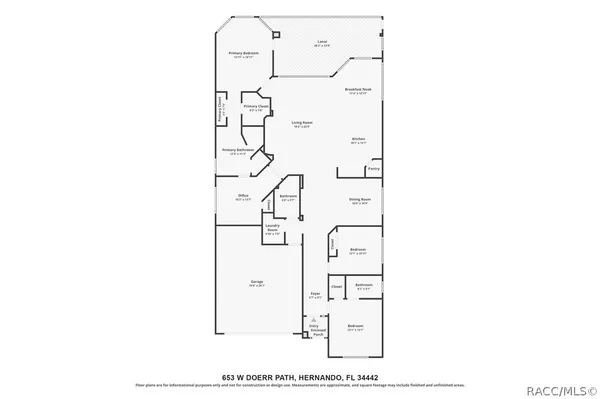 Property Slideshow image 3 of 58 | 653 w doerr path, Hernando, FL, 34442