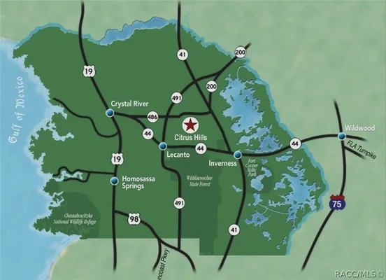 Property Slideshow image 3 of 69 | 907 n hunt club dr, Hernando, FL, 34442