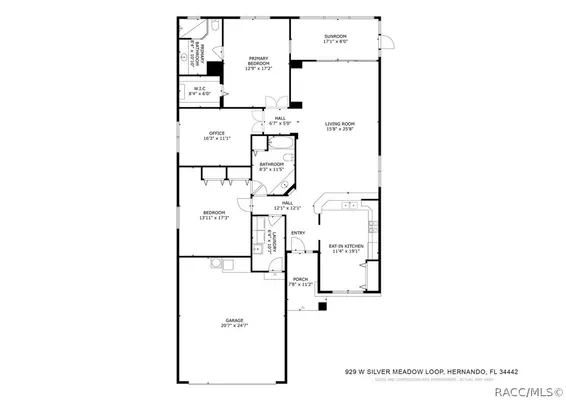 Property Slideshow image 3 of 65 | 929 w silver meadow loop, Hernando, FL, 34442