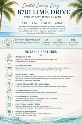 Property Slideshow image 3 of 86 | 8701 lime dr, Panama City Beach, FL, 32413