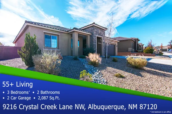 Property Slideshow image 2 of 31 | 9216 crystal creek ln, Albuquerque, NM, 87120