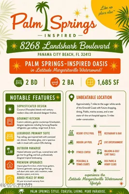 Property Slideshow image 3 of 76 | 8268 landshark blvd, Panama City Beach, FL, 32413