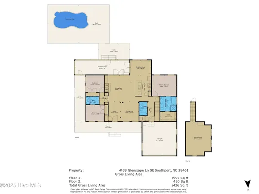 Property Slideshow image 3 of 80 | 4438 glenscape ln, Southport, NC, 28461