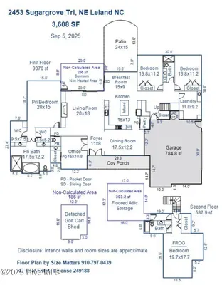 Property Slideshow image 3 of 84 | 2453 sugargrove trl, Leland, NC, 28451