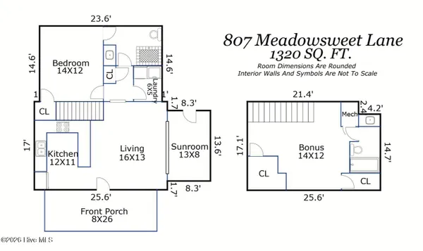 Property Slideshow image 2 of 54 | 807 meadowsweet ln, Leland, NC, 28451