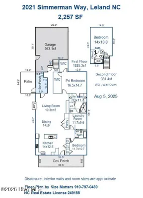 Property Slideshow image 2 of 62 | 2021 simmerman way, Leland, NC, 28451