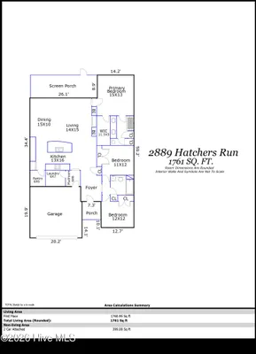 Property Slideshow image 2 of 65 | 2889 hatchers run, Leland, NC, 28451