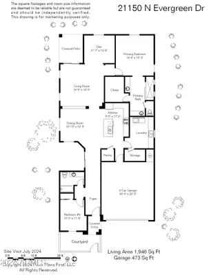 Property Slideshow image 3 of 57 | 21150 n evergreen dr, Maricopa, AZ, 85138