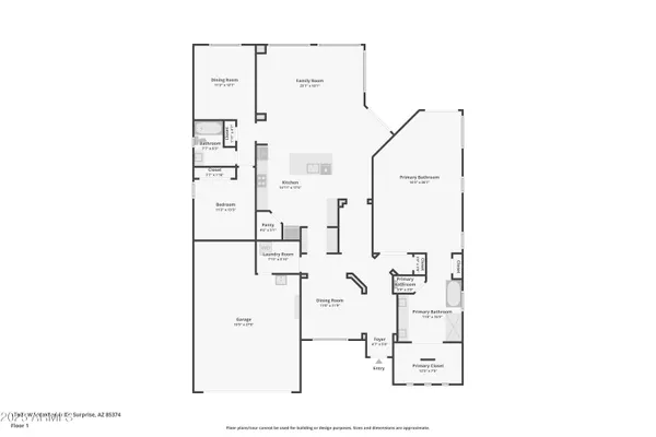 Property Slideshow image 2 of 65 | 17620 w weatherby dr, Surprise, AZ, 85374