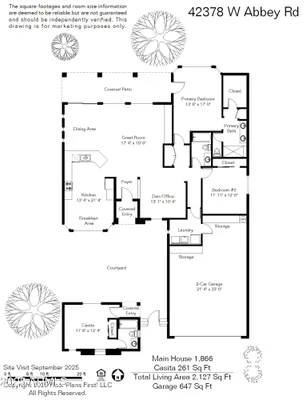 Property Slideshow image 2 of 58 | 42378 w abbey rd, Maricopa, AZ, 85138