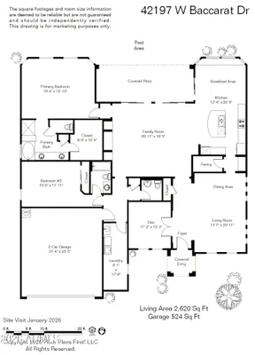 Property Slideshow image 2 of 76 | 42197 w baccarat dr, Maricopa, AZ, 85138