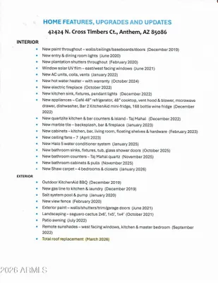 Property Slideshow image 2 of 60 | 42424 n cross timbers ct, Anthem, AZ, 85086