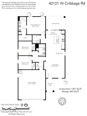 Property Slideshow image 3 of 48 | 42121 w cribbage rd, Maricopa, AZ, 85138
