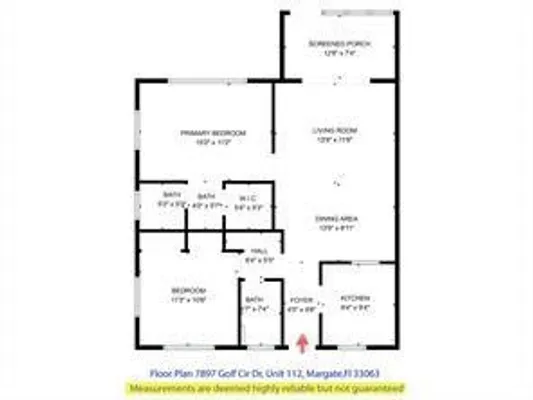 Property Slideshow image 2 of 44 | 7897 golf circle dr 112, Margate, FL, 33063